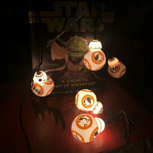 🧡 Kurt Adler 10-Light Star Wars BB8 Light Set